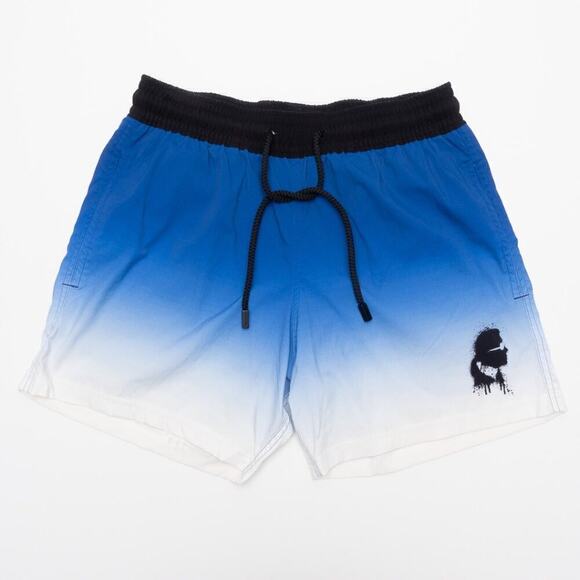 Vilebrequin Karl Lagerfeld Collab Summer Limited Edition Polo and Swim Shorts - Picture 2 of 16